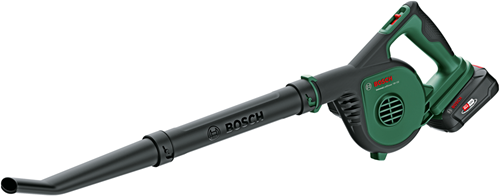 Bosch Universal-Laubbläser 18 V-130 – Laubbläser – inklusive 18 V Li-Ionen-Akku (2,5 Ah) – Ladegerät