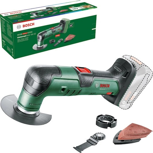Bosch grünes Universalmulti 18V-32 Akku-Multitool | ohne Akku und Ladegerät - 0603105000