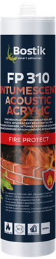 Bostik fp 310 intumeszierendes Akustikacryl | weiß | Kartusche 310 ml - 30614486