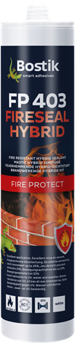 Bostik fp 403 Fireseal Hybrid | weiß | Kartusche 290 ml - 30612887