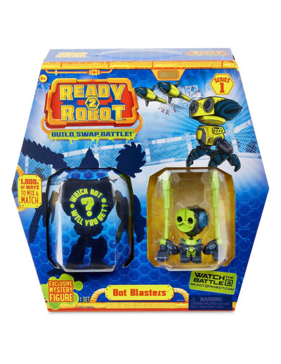 Bereit 2 Roboter Bot Blasters grün