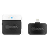 Boya 2,4 GHz Krawattenklammermikrofon, kabellos BY-M1LV-D für iOS