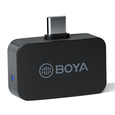 Boya 2,4 GHz Krawattenklammermikrofon Kabellos BY-M1LV-U für USB-C