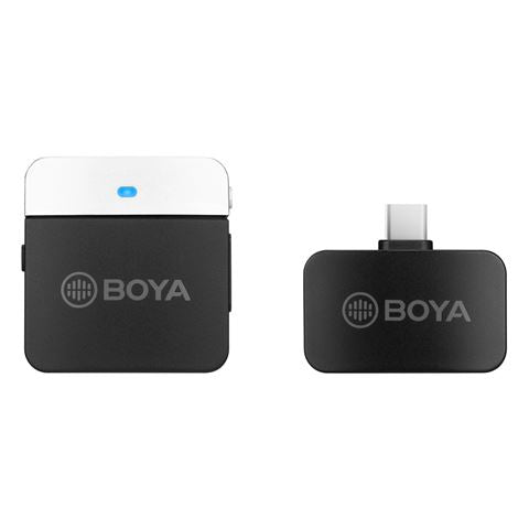 Boya 2,4 GHz Krawattenklammermikrofon Kabellos BY-M1LV-U für USB-C