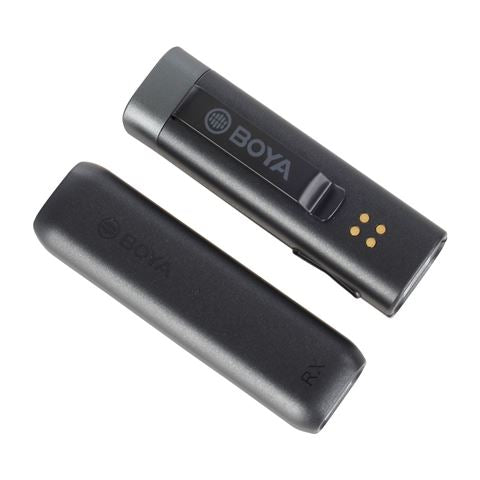 Boya 2,4 GHz Kabelloses Krawattenmikrofon BY-WM3D für iOS