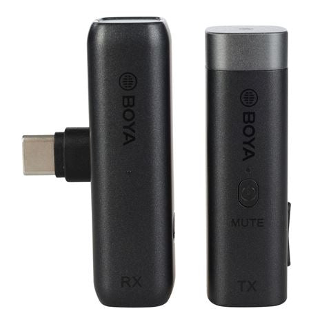 Boya 2,4 GHz Kabelloses Krawattenmikrofon BY-WM3U für USB-C
