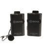 Boya 2,4 GHz Duo Lavalier-Mikrofon Wireless BY-WM4 Pro-K1