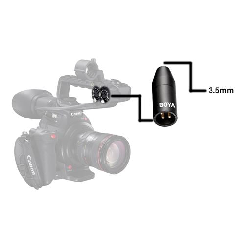 Boya 3,5-mm-TRS-auf-XLR-Adapter 35C-XLR
