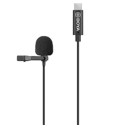 Boya Lavalier-Ansteckmikrofon BY-M3 für USB-C 