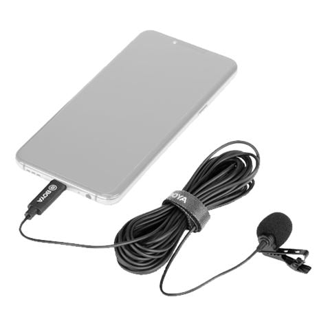 Boya Lavalier-Ansteckmikrofon BY-M3 für USB-C 