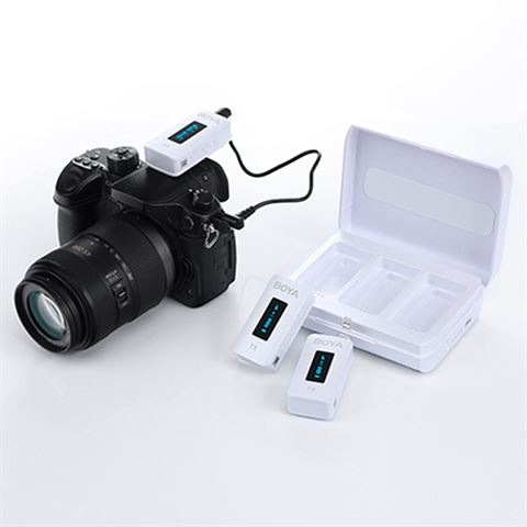Boya Wireless Mikrofon Set By-XM6-K2W