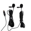 Boya Duo Ansteck-Lavaliermikrofon BY-M3D für USB-C 
