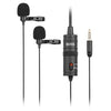 Boya Duo Lavalier-Mikrofon BY-M1DM für Smartphone, DSLR, Camcorder und PC