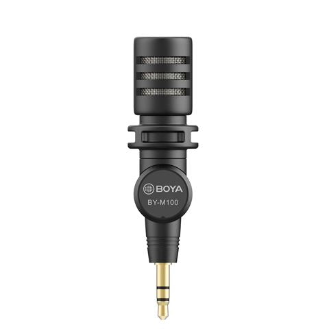 Boya Mini-Kondensatormikrofon BY-M110 für 3,5 mm TRRS