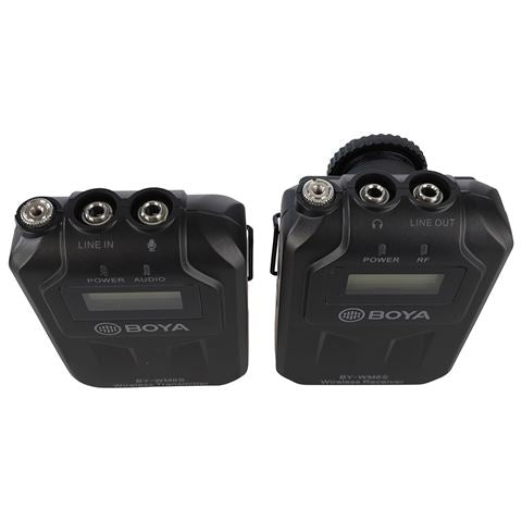 Boya UHF Duo Lavalier-Mikrofon, kabellos, BY-WM6S