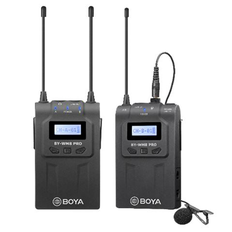 Boya UHF Duo Lavalier-Mikrofon, kabellos, BY-WM8 Pro-K1