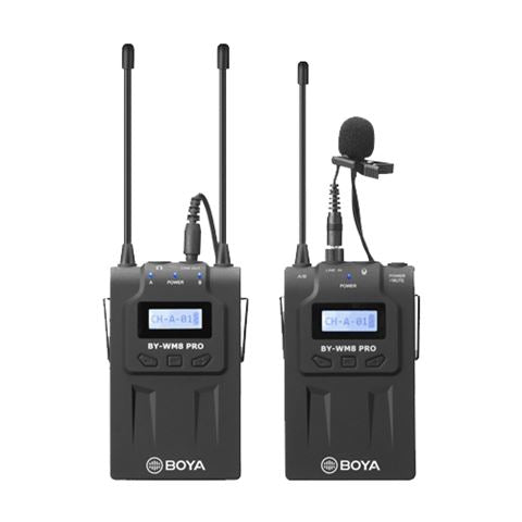 Boya UHF Duo Lavalier-Mikrofon, kabellos, BY-WM8 Pro-K1