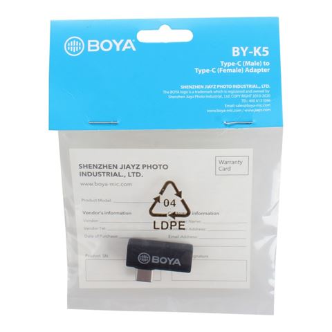 Boya Universal-Adapter BY-K5 USB-C-Eckadapter