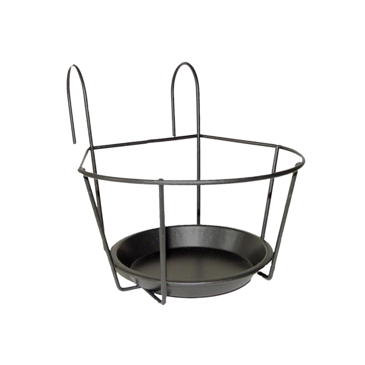 Esschert Design Balkon-Topfaufhänger grau s