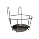 Esschert Design Balkon-Topfaufhänger grau s