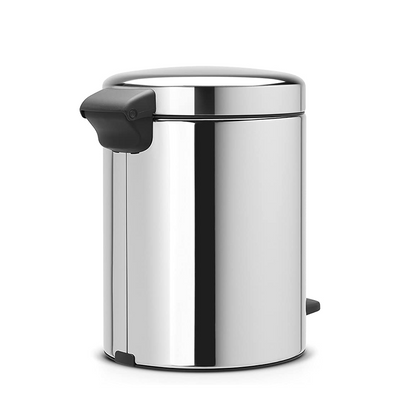 Abi Brabantia Treteimer Newicon 5 Liter glänzender Stahl