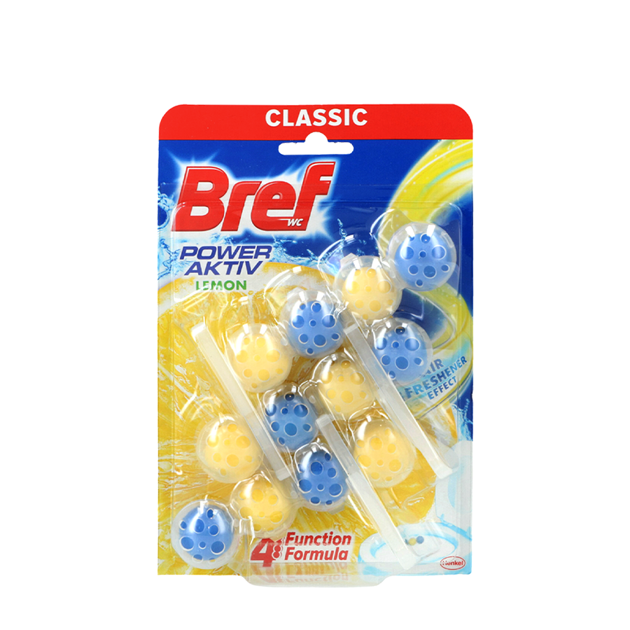 Bref Toilette Power Activ Zitrone 3er-Pack