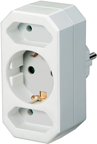 Brennerstuhl-Adapterstecker geerdet 2+1 - 1508050