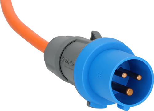 Brennerstuhl Cee-Verlängerungskabel IP44 für Camping Maritim 25 m orange h07rn-f 3g2,5 Cee-Stecker, Winkelkupplung 2 – 1167650525