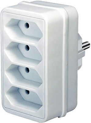 Brennerstuhl Schuko-Adapterstecker 4 - 1508040