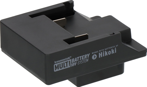 Brennerstuhl Hikoki-Adapter für LED-Baustrahler im ® Multibatterie-18V-System – 1172640081