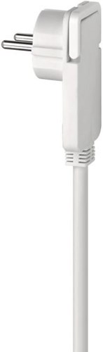 Ngk Brennerstuhl hochwertig aus Kunststoff gefertigt | mit Flachstecker | 5 Meter | weiß - 1161820225