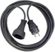 Brennerstuhl Qualitäts-Kunststoff-Verlängerungskabel 2 m schwarz H05VV-F 3G1,5 – 1165010015