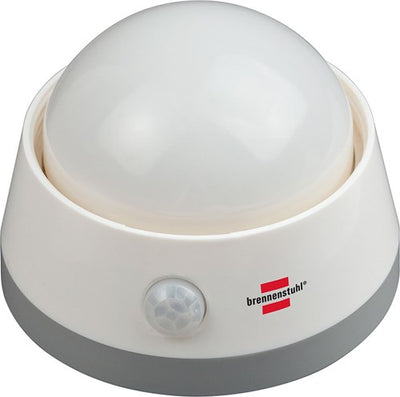 Brennerstuhl LED-Nachtlicht NLB 02 BS mit Akku mit Infrarot-Bewegungsmelder und Druckschalter 2 LED 6 lm 3x AA (im Lieferumfang enthalten) - 1173290