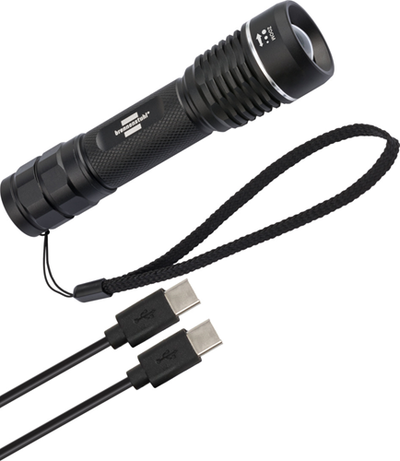 Brennerstuhl Luxpremium wiederaufladbare Fokus-LED-Taschenlampe | tl 601 af | IP67 | 600lm | IP67 - 1178600402