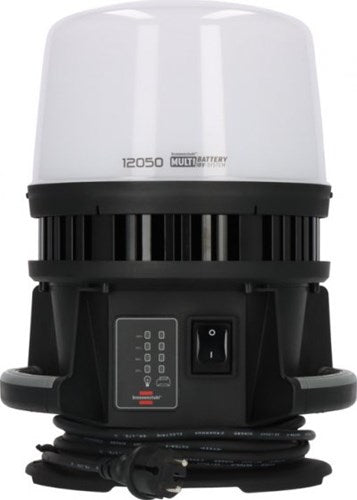 Brennerstuhl Multibatterie | geführt | 360° | Hybridbaustrahler | 12050mh | 12000lm | IP54 1173700003