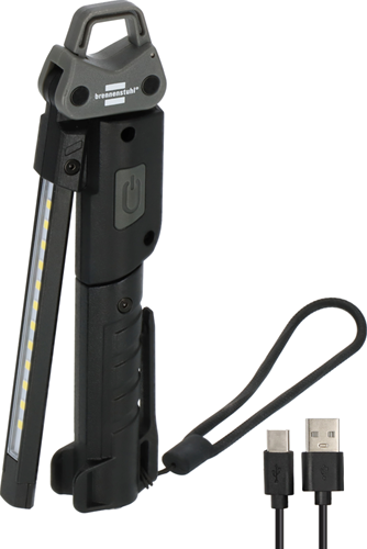 Brennerstuhl wiederaufladbare LED-Taschenlampe | hl 400 ac | 400lm + Spot 120lm + Lichtquelle auf der Rückseite 200lm - 1173730002