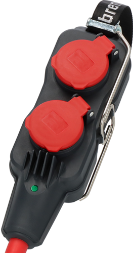 Brennerstuhl Profi-Kraftblock | 4-fach | IP54 - 9837570010