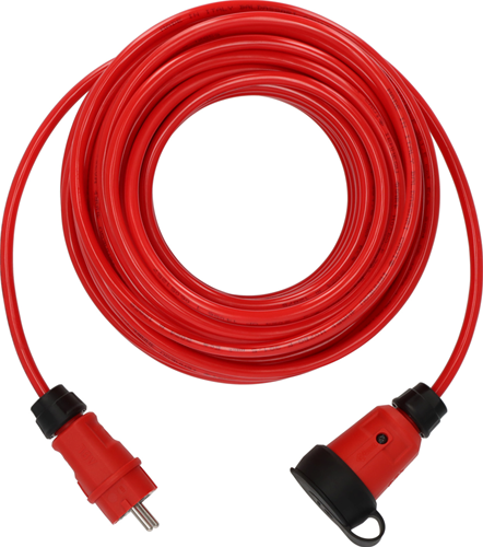 Ngk brennerstuhl professional verleabel | vq 2100 | ip44 | 25m | rot | h07bq-f 3g1,5 - 9161250210
