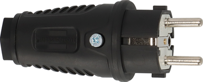 Brennerstuhl Gummikontaktstecker | 230 V 16 A | IP54 - 1082040020