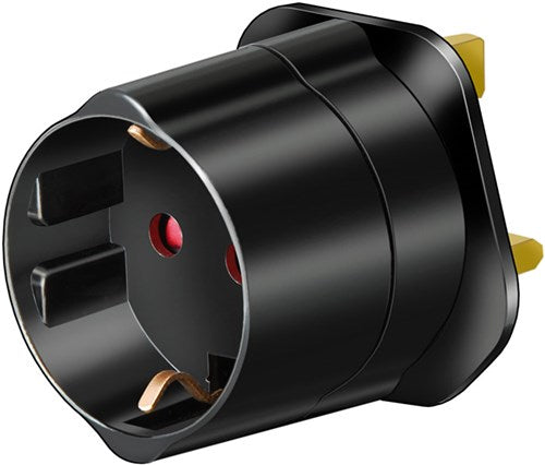 Brennerstuhl Reiseadapter mit Erdung => gb - 1508533
