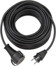 Brennerstuhl-Verlängerungskabel für Baustellen | ip44 | 10m h07rn-f 3g1,5 | schwarz | fr - 1167814