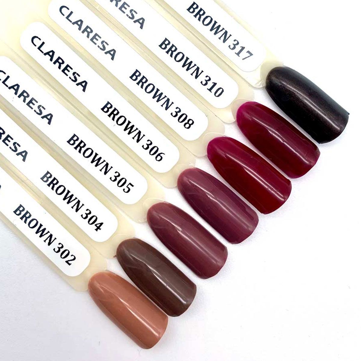 Claresa Claresa UV Led Gellak 5ml Brown 308 Full Beeren