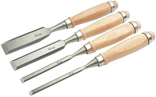Brüder Mannesmann Meißelsatz 4-teilig (Hobby) - 609