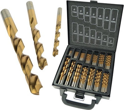 Bruder Mannesmann Bruder Mannesmann 99-teiliges Bohrer Set HSS Titanium
