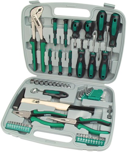 Brüder Mannesmann Werkzeugset 57-teilig (Hobby) - 29057