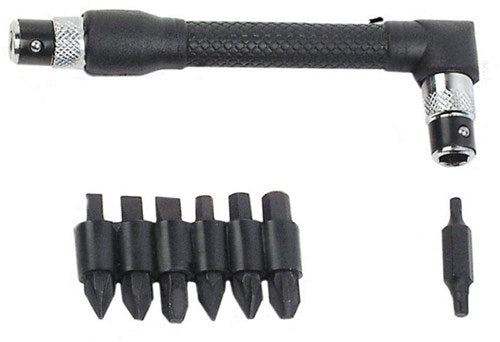 Brüder Mannesmann Winkel-Bithalter-Set 7-teilig (Hobby) - 287