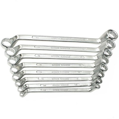 Brüder Mannesmann Ringschlüsselsatz 8-teilig 8-22 mm (Hobby) - 140-8