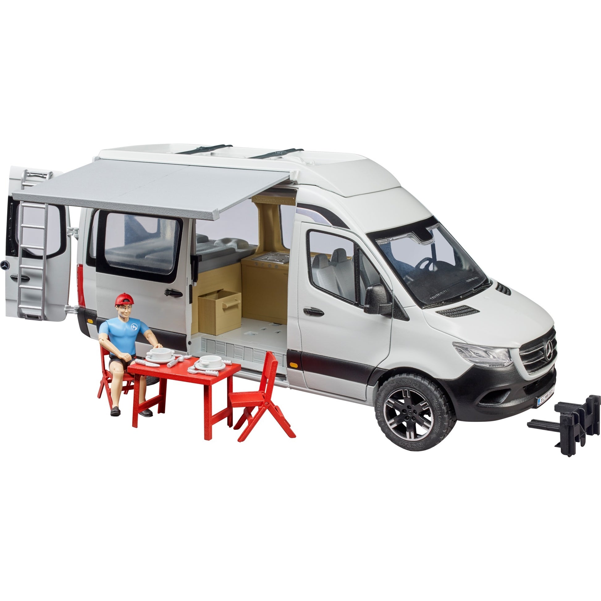 Bruder Mercedes Benz Sprinter Camper mit Fahrer