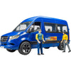 Bruder Mercedes-Benz Sprinter Transfer mit dem Regisseur und