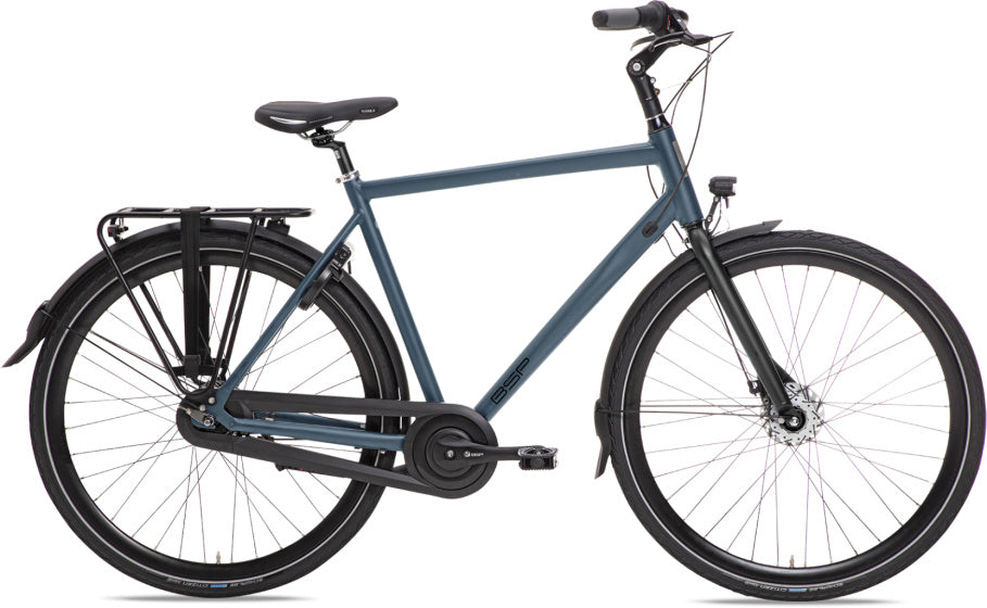 BSP Voyager Aluminiumrahmen 28 Zoll 60 cm Männer 7V Rollerbrake Hemelblauw